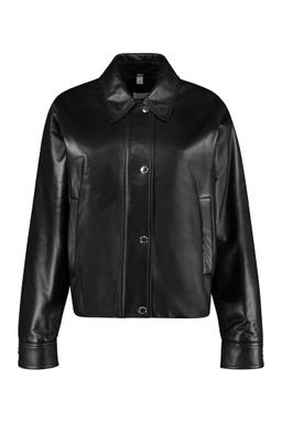 Burberry Lambskin Bomber Jacket