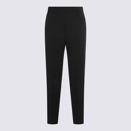Incotex Black Wool Pants