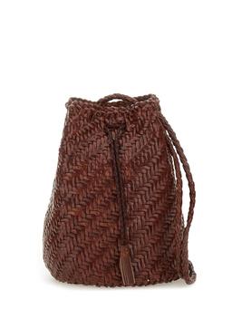 Dragon Diffusion pompom Double Jump Tan Bag