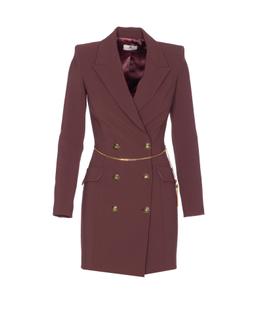 Elisabetta Franchi Double Breasted Dress