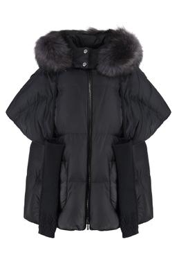 Moorer Elgine Fur Trimmed Hood Down Jacket