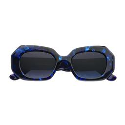 Emmanuelle Khanh Emmanuel Kahn Dixie 281 Ecaille Nacre Blue Sunglasses