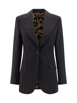 Dolce & Gabbana Wool Pinstripe Blazer