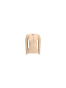 Chloé Merino Wool Henley Sweater