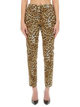 Moschino Pants With Animal Pattern