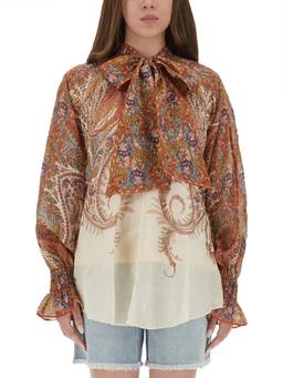 Zimmermann rhiannon Blouse With Bow