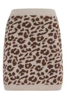 Federica Tosi Minigonna In Maglia Maculata