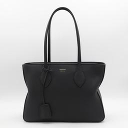 Ferragamo Black Leather Totes