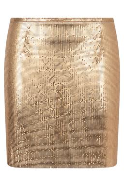 Paco Rabanne Mesh Knit Skirt