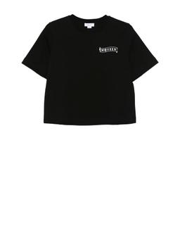 Alexander Mcqueen T-shirts And Polos Black