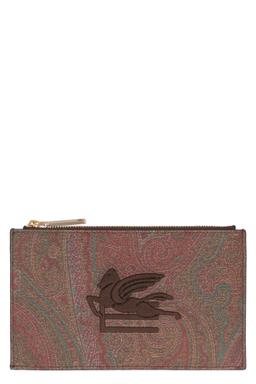 Etro Paisley Pochette With Pegaso Logo