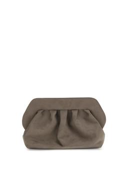 THEMOIRè Bios Suede Clutch Bag