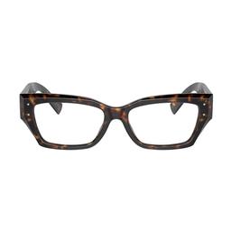 Dolce & Gabbana Eyewear Dg3387 Linea Dg Sharped 502 Havana Glasses