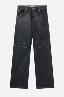 Stella McCartney Straight-leg Denim Jeans With Faded Panels