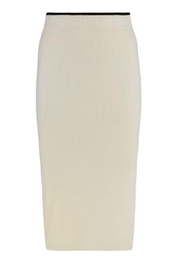 Pinko Nuova Guinea Ribbed Knit Skirt