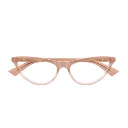 Bottega Veneta Eyewear Bottega Veneta Bv1416o Linea Ribbon 004 Pink Glasses