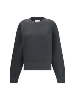 Ami Alexandre Mattiussi Ami De Coeur Embosse Sweatshirt