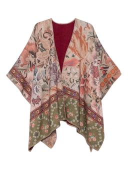 Pierre-Louis Mascia Wool Printed Poncho