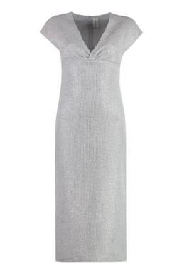 Alfieri & St. John Lurex Knit Dress