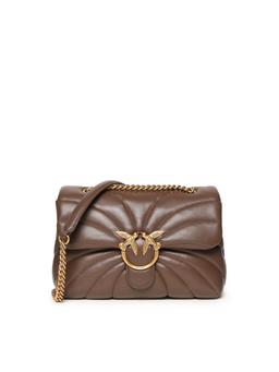 Pinko Love Bag Puff Large Butterfly Quilted Shoulder Bag