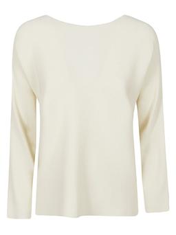Liviana Conti Ribbed Viscose Sweater