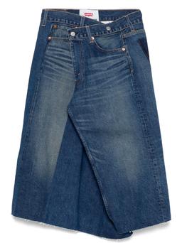 Junya Watanabe Denim Asymmetric Skirt