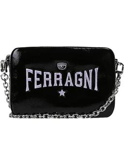 Chiara Ferragni Black Shoulder Bag