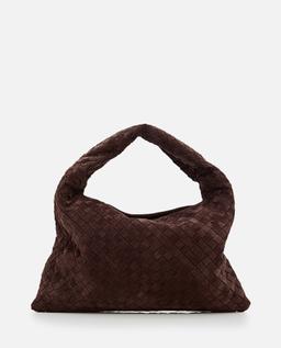 Bottega Veneta Small Hop Hobo Suede Shoulder Bag