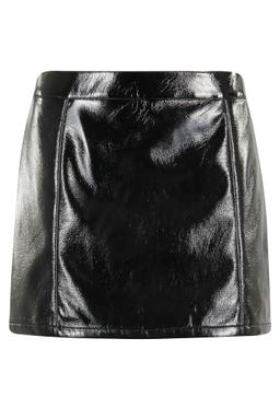 MICHAEL Michael Kors Fx Patent Micro Miniskirt