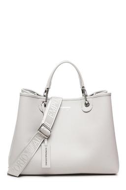 Emporio Armani Logo Tag Top Handle Bag