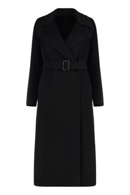 Weekend Max Mara Manu Double-breasted Virgin Wool Coat