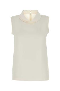 Valentino Garavani White Silk Top