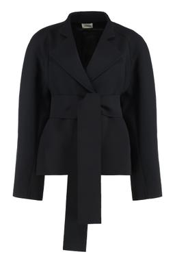 Khaite Edith Crêpe De Chine Jacket