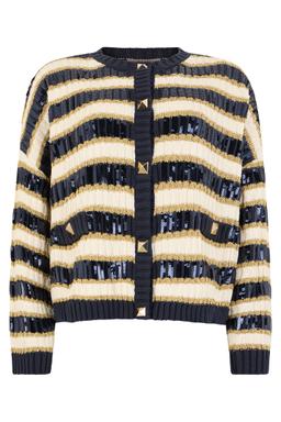 Valentino Garavani Striped Cardigan
