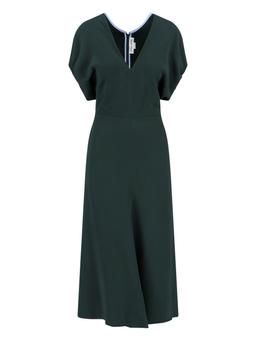 Victoria Beckham Flared Midi Dress