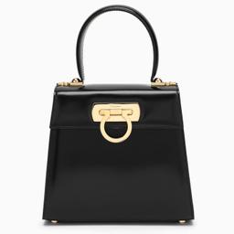 Ferragamo Iconic Black Top Handle Bag