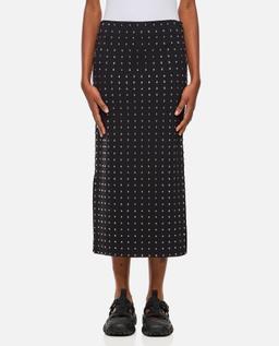 SportMax Nome Crystal Midi Skirt