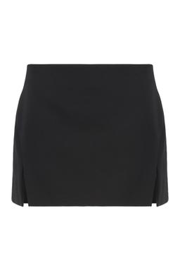 Givenchy Gonna Mini In Lana Polvere Di Grano