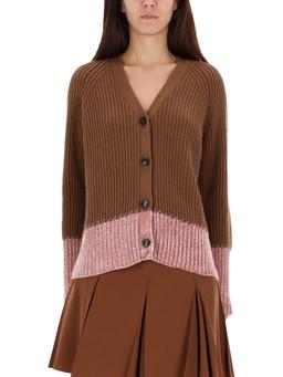 Marni Cardigan With color Block Pattern