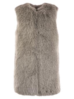 Herno Cruelty-free Fur Sleeve Coat