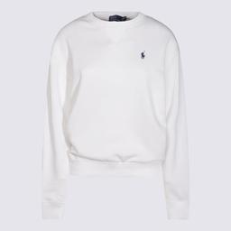 Ralph Lauren White Cotton Sweatshirt