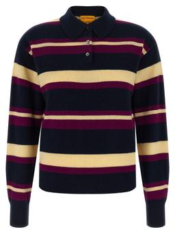 Guest in Residence collegiate Stripe Polo Shirt