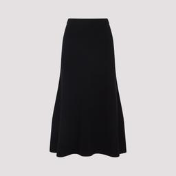 Fabiana Filippi Virgin Wool Midi Skirt