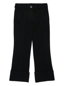 N.21 Nº21 Kids Pants With Logo Appliqué