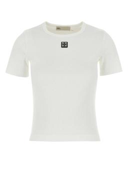 Tory Burch White Cotton T-shirt