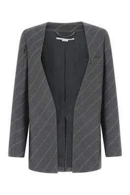 Stella McCartney Logo-printed Striped Blazer