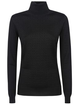 Elisabetta Franchi Tricot Turtle Neck Sweater