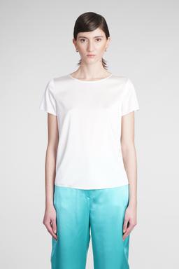 Emporio Armani Blouse In White Silk