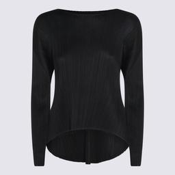 Pleats Please Issey Miyake Black Top
