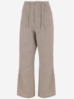 DARKPARK Oversized Wool Trousers With Drawstring